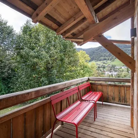 Luxury 4br 10p Fireplace Mountain Views And Garden Holiday home Megeve